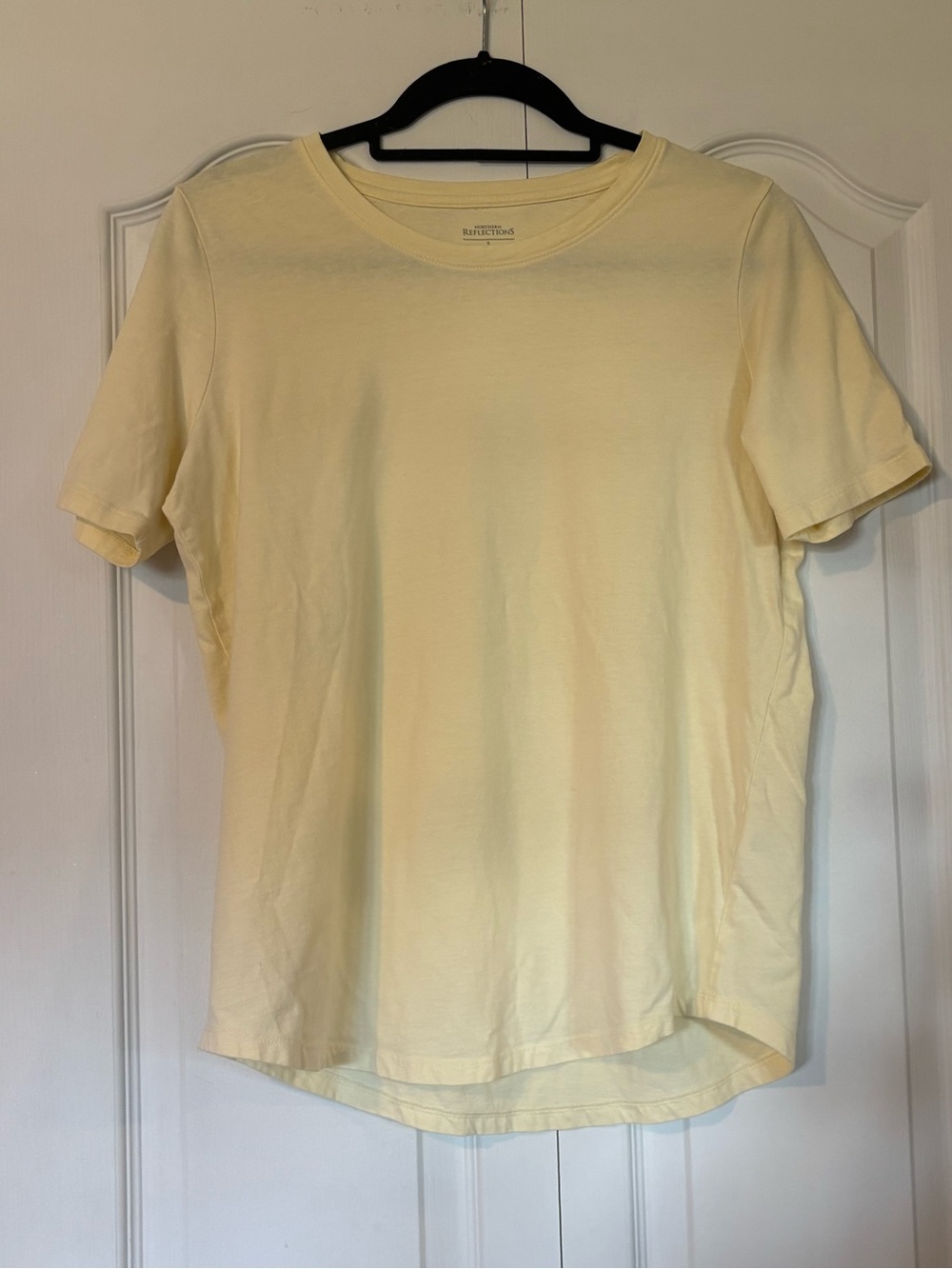 Northern Reflections Yellow Crew Neck T-Shirt